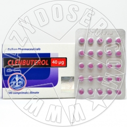 10 X CLENBUTEROL * BLISTER EXP.09.2025